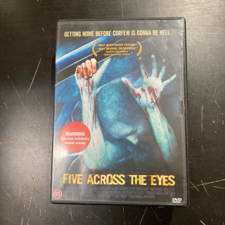 Five Across The Eyes DVD (VG+/VG+) -kauhu-